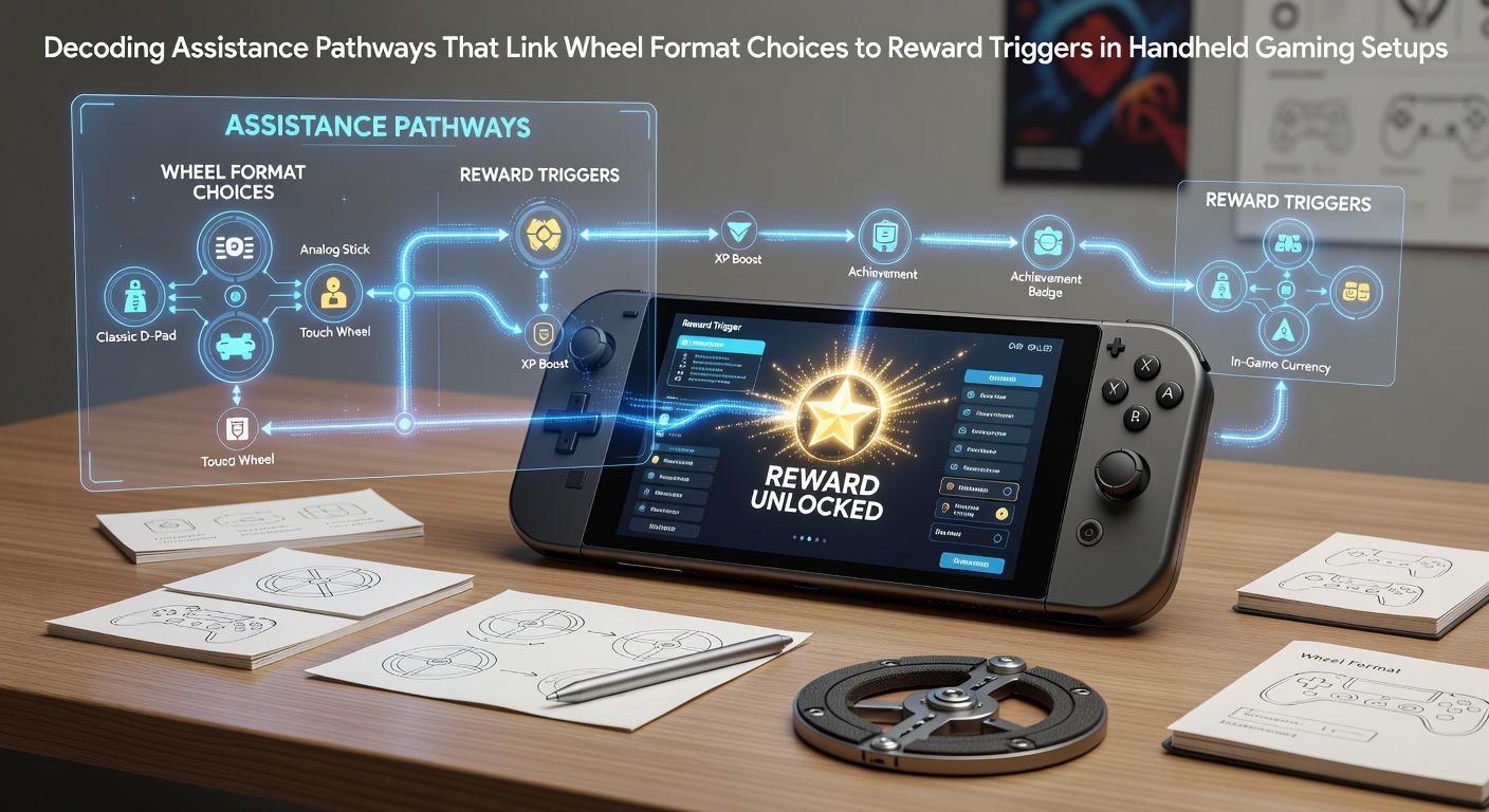 Übersicht über Radformatoptionen und Belohnungssysteme in Handheld-Geräten