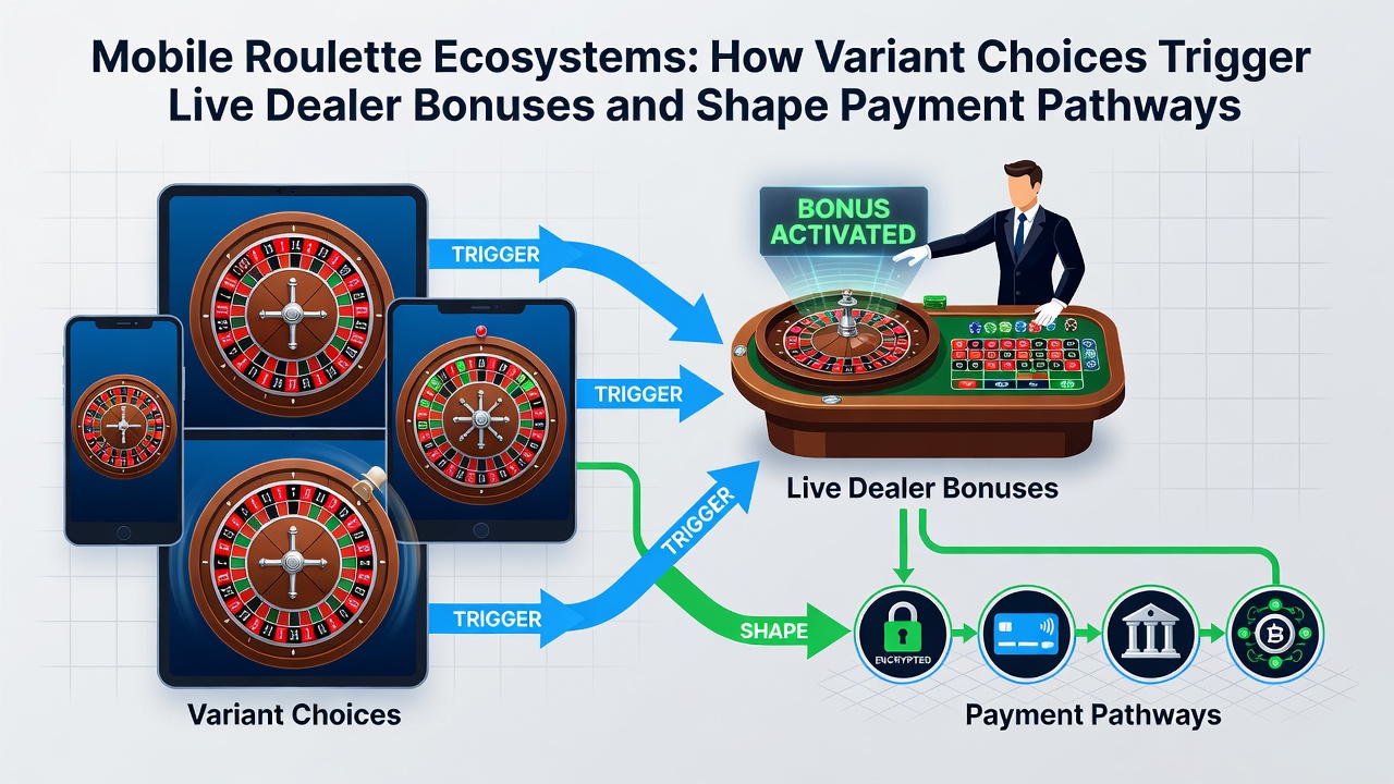 Zahlungswege und Live-Dealer-Boni in mobilen Roulette-Ökosystemen