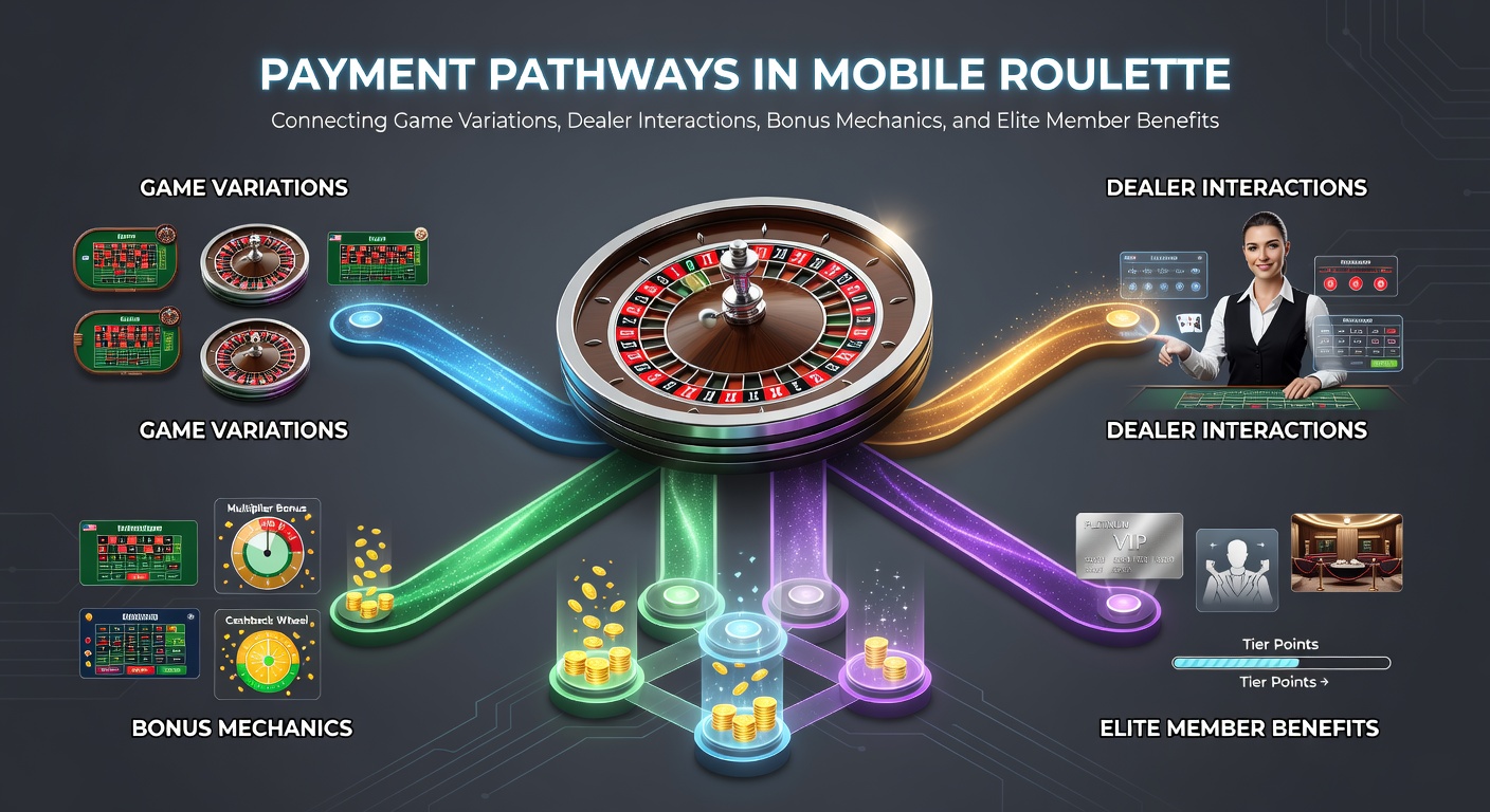 Zahlungswege im mobilen Roulette mit verschiedenen Spielvarianten und Live-Dealern