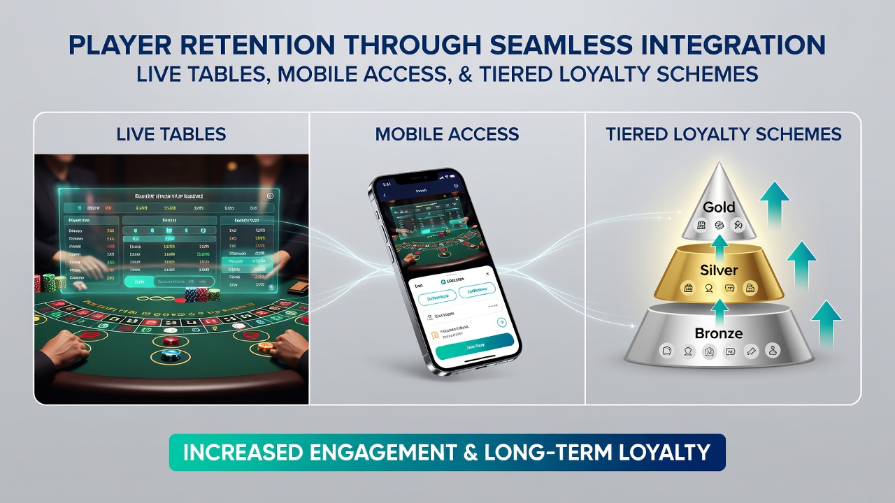 Gestaffelte Loyalitätsprogramme und mobile Spielerbindung