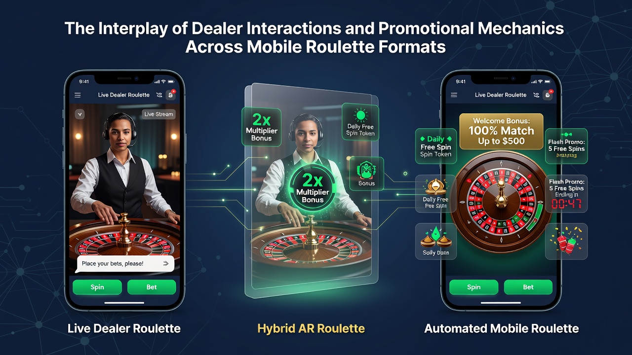 Verknüpfung von Promotions und Dealer-Sessions in mobilen Roulette-Apps